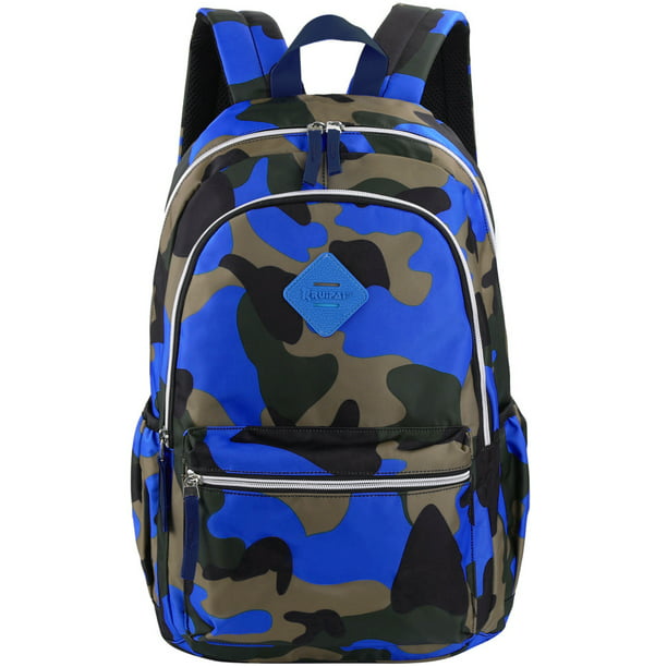 Backpack for Kids Super and Lovely White Wave Dot School Backbags Laptop Book Bag Student Stylish Unisex Daypack Bag for Teen Girls BoysLarge Size 